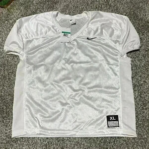Nike Vapor Varsity Football Practice Mesh Jersey Shirt White 908729 100 Men XL